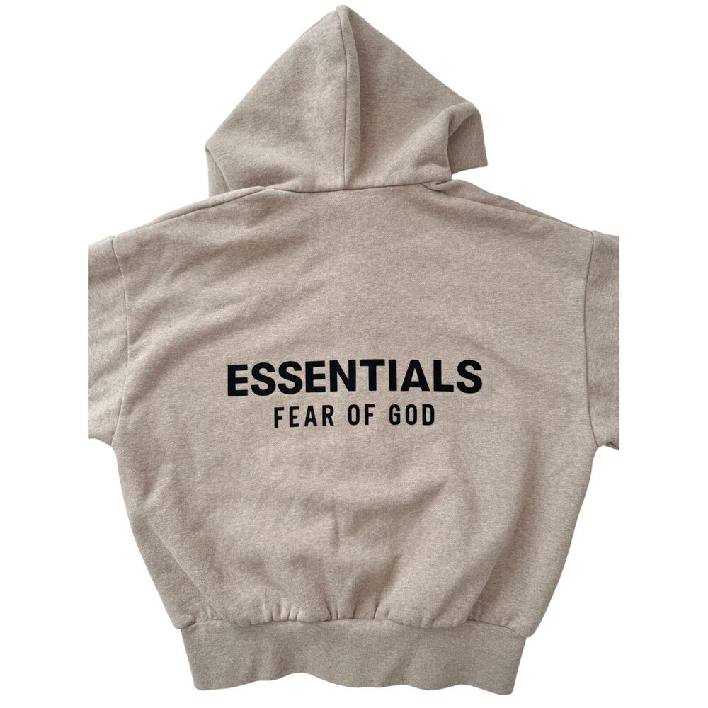 Fear of God Essentials Tan Hoodie
